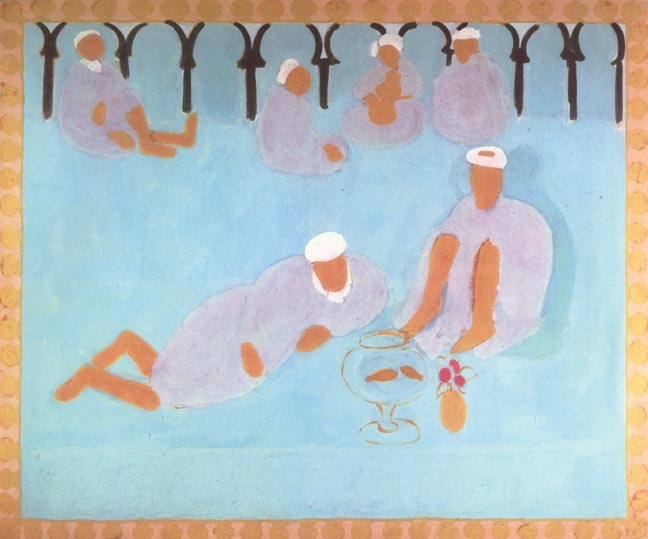 Moroccan Café (1912) Henri Matisse tablo - Dekolata