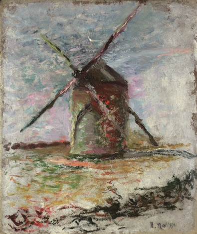 Moulin (1897) Henri Matisse tablo - Dekolata