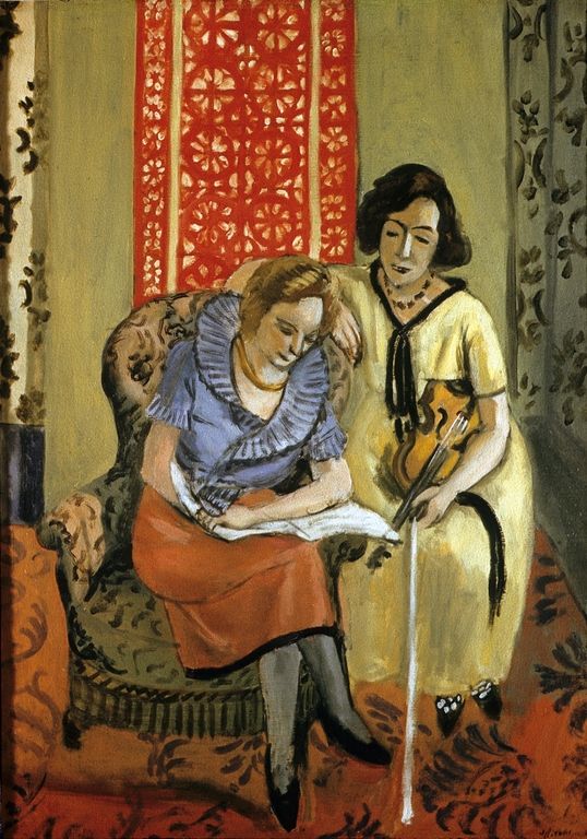 Musicians (1921) – Henri Matisse Tablo