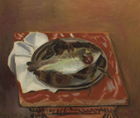 Nature Morte À La Daurade (1920) Henri Matisse tablo - Dekolata