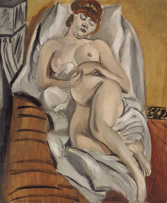 Nude Woman (1915) Henri Matisse tablo - Dekolata