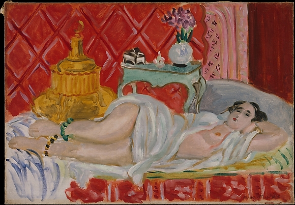 Odalisque, Harmony in Red (1926) Henri Matisse tablo - Dekolata