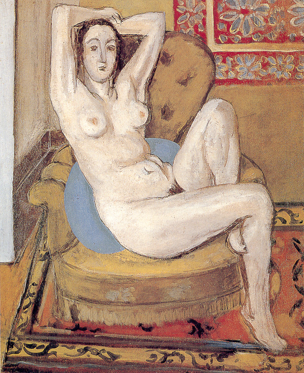 Odalisque with Magnolia (1923) Henri Matisse tablo - Dekolata