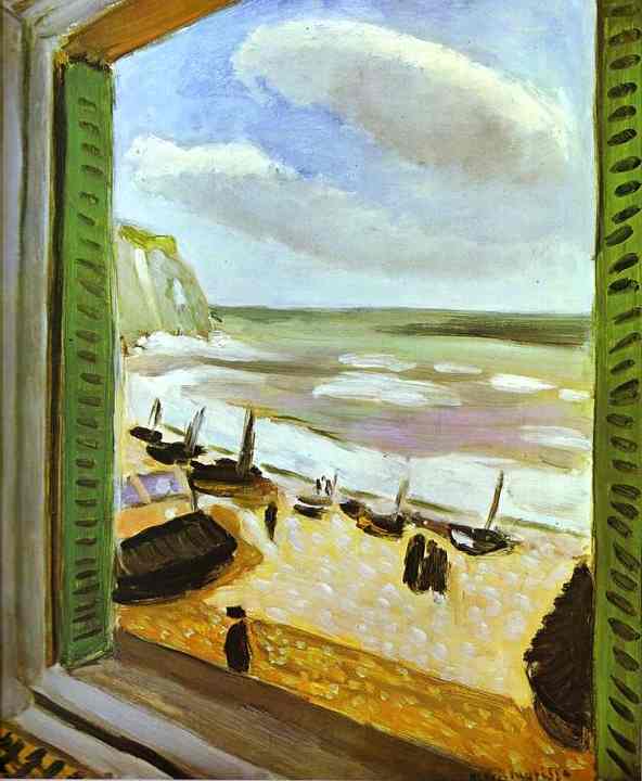 Open Window at Collioure Henri Matisse tablo - Dekolata