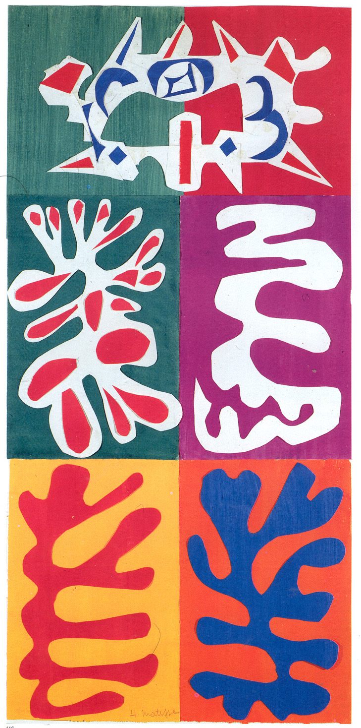 Panel with Mask (1947) Henri Matisse tablo - Dekolata