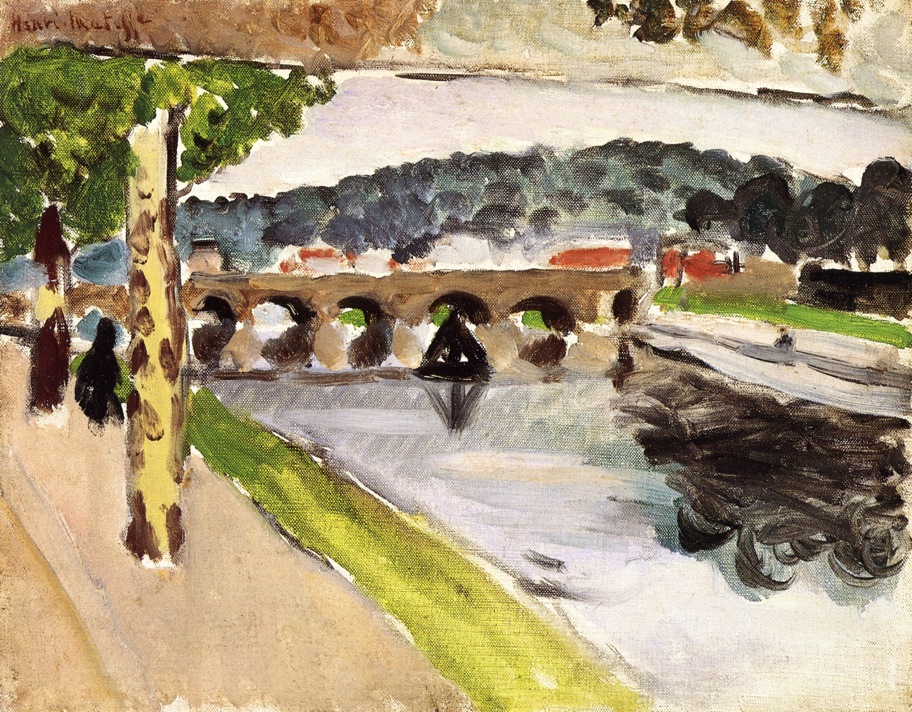 Parade, Platanes (1917) Henri Matisse tablo - Dekolata