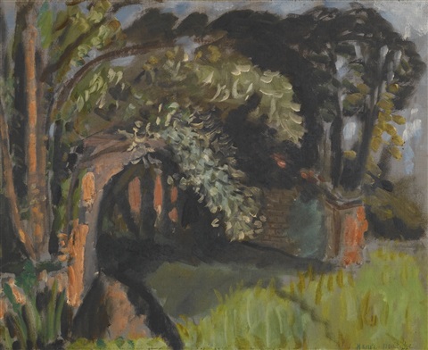 Paysage À Maintenon (1918) Henri Matisse tablo - Dekolata