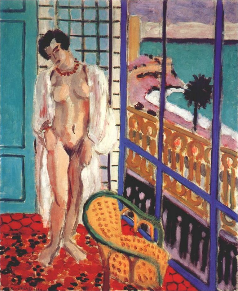 Pearly Nude (1929) Henri Matisse tablo - Dekolata