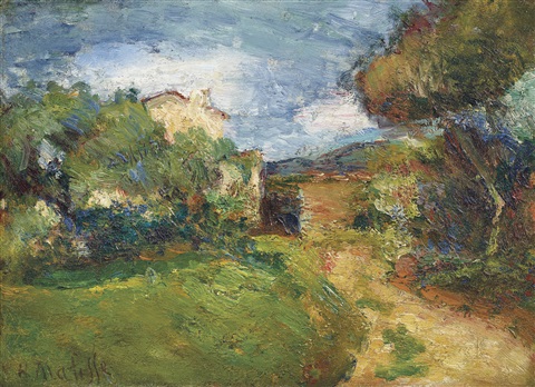 Petit Paysage Corse (1898) Henri Matisse tablo - Dekolata