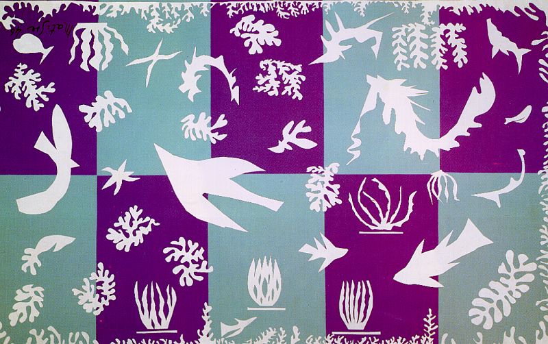Polynesia, La Mer (1946) Henri Matisse tablo - Dekolata