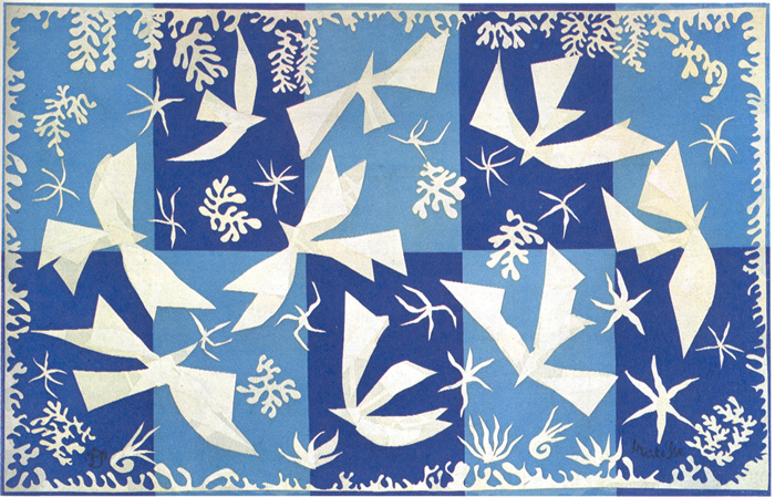 Polynesia, the sky (1946) Henri Matisse tablo - Dekolata