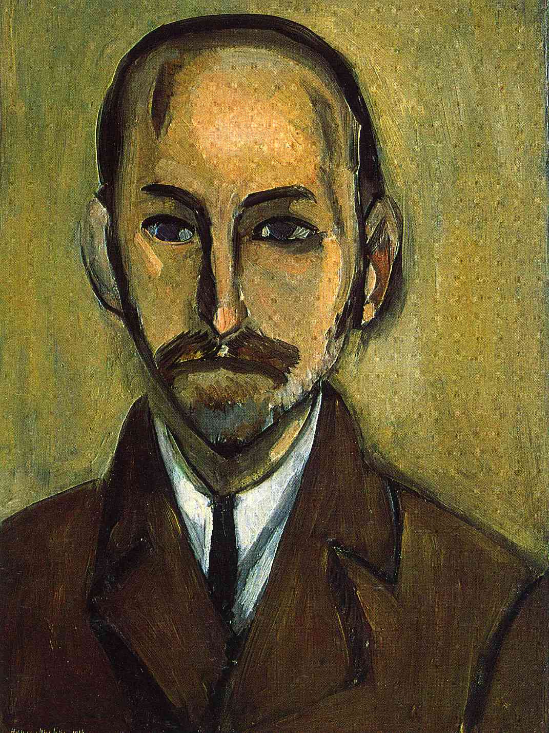 Portrait of Michael Stein (1916) – Henri Matisse Tablo