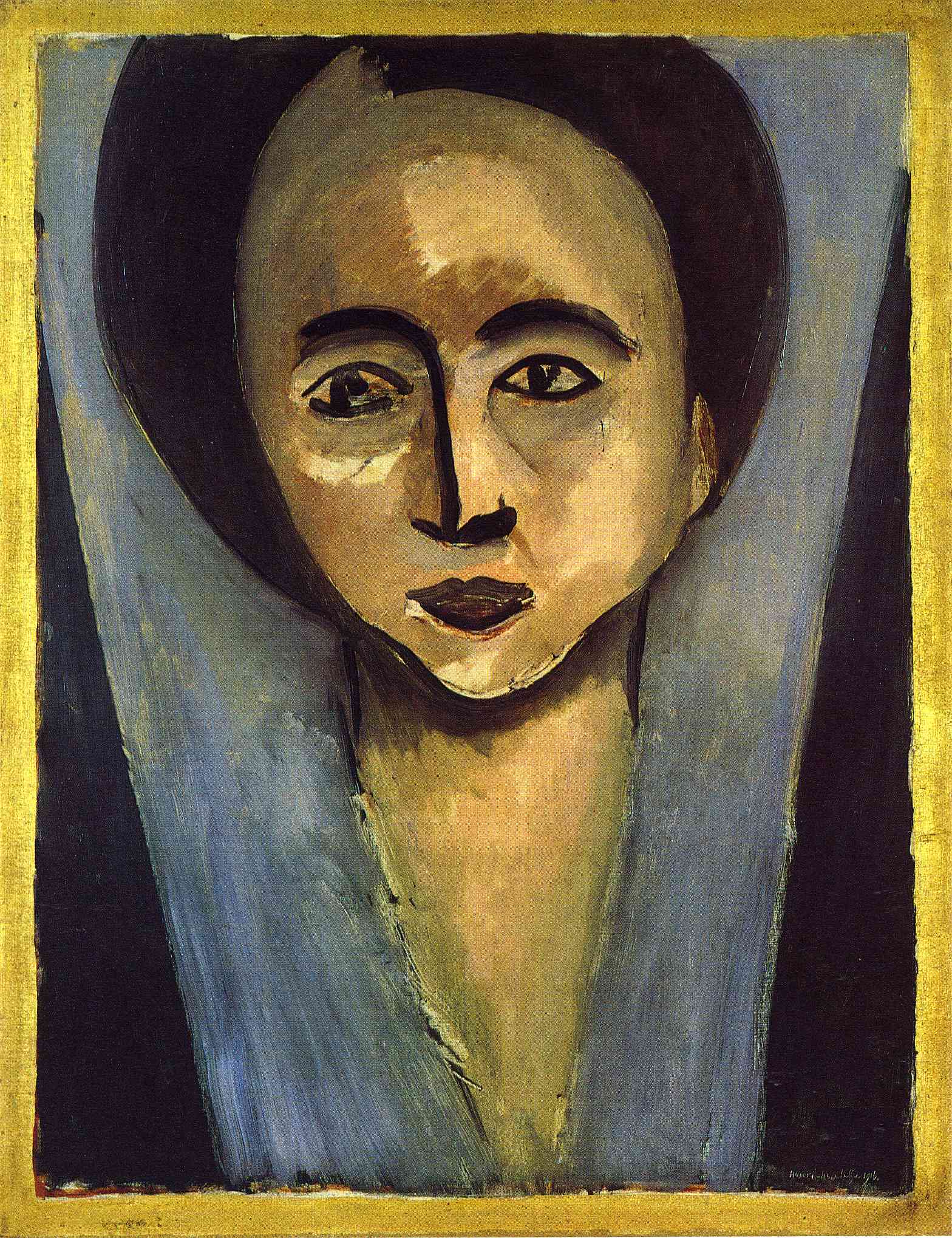 Portrait of Sarah Stein (1916) Henri Matisse tablo - Dekolata