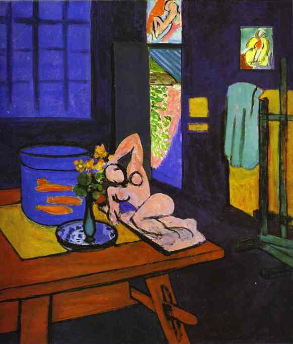 Red Fish in Interior (1912) Henri Matisse tablo - Dekolata