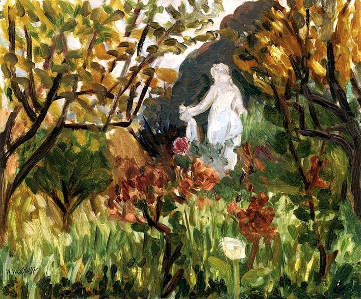 Renoir's Garden (1917) Henri Matisse tablo - Dekolata