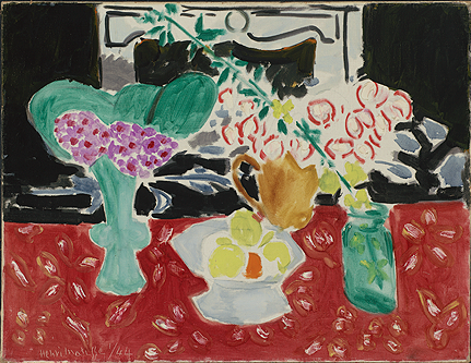 Roses De Noel Et Saxifrage (1944) Henri Matisse tablo - Dekolata