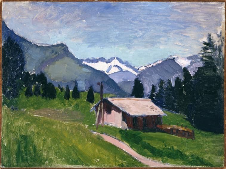 Savoy Alps (1901) Henri Matisse tablo - Dekolata
