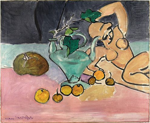 Sculpture and Vase of Ivy (1916) Henri Matisse tablo - Dekolata