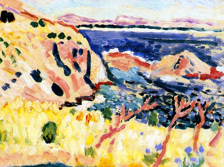 Seascape (1905) – Henri Matisse Tablo