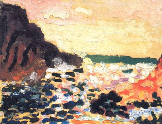 Seascape (1906) Henri Matisse tablo - Dekolata