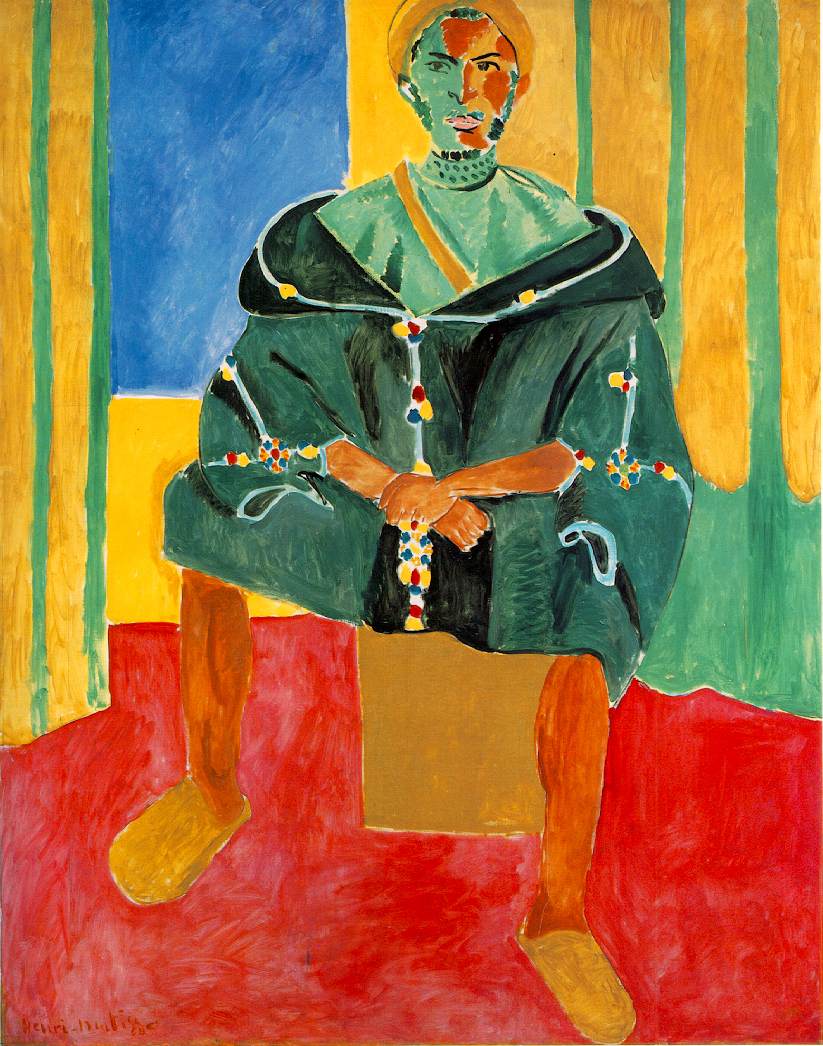 Seated Riffian (1912) Henri Matisse tablo - Dekolata