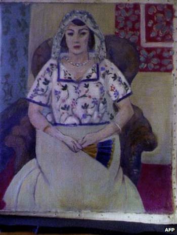 Seated Woman (1922) Henri Matisse tablo - Dekolata