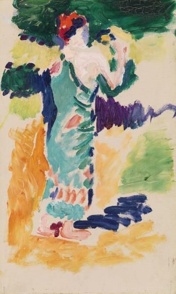 Standing Figure (1906) Henri Matisse tablo - Dekolata