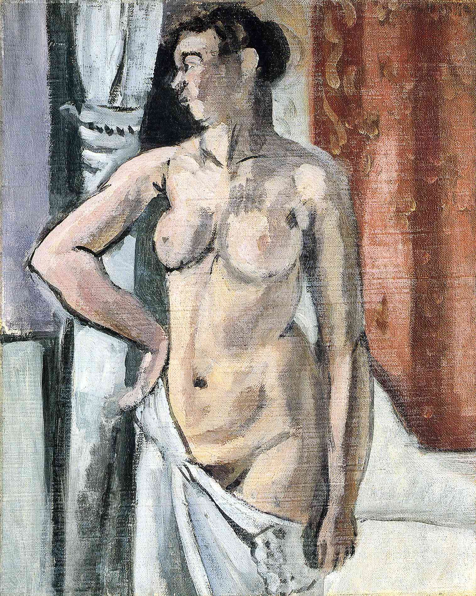 Standing Nude Henri Matisse tablo - Dekolata