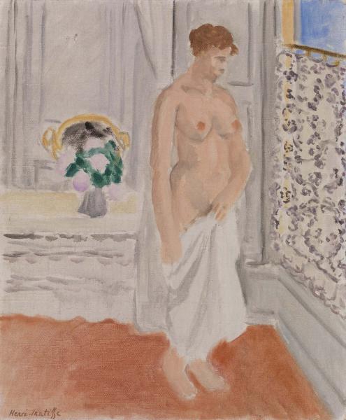 Standing Nude near Window (1919) – Henri Matisse Tablo