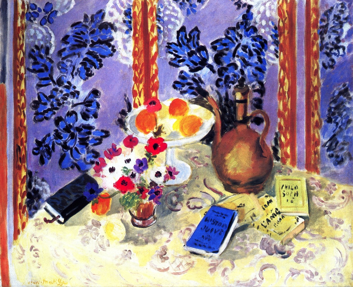 Still LIfe, “Histoires Juives” (1924) – Henri Matisse Tablo