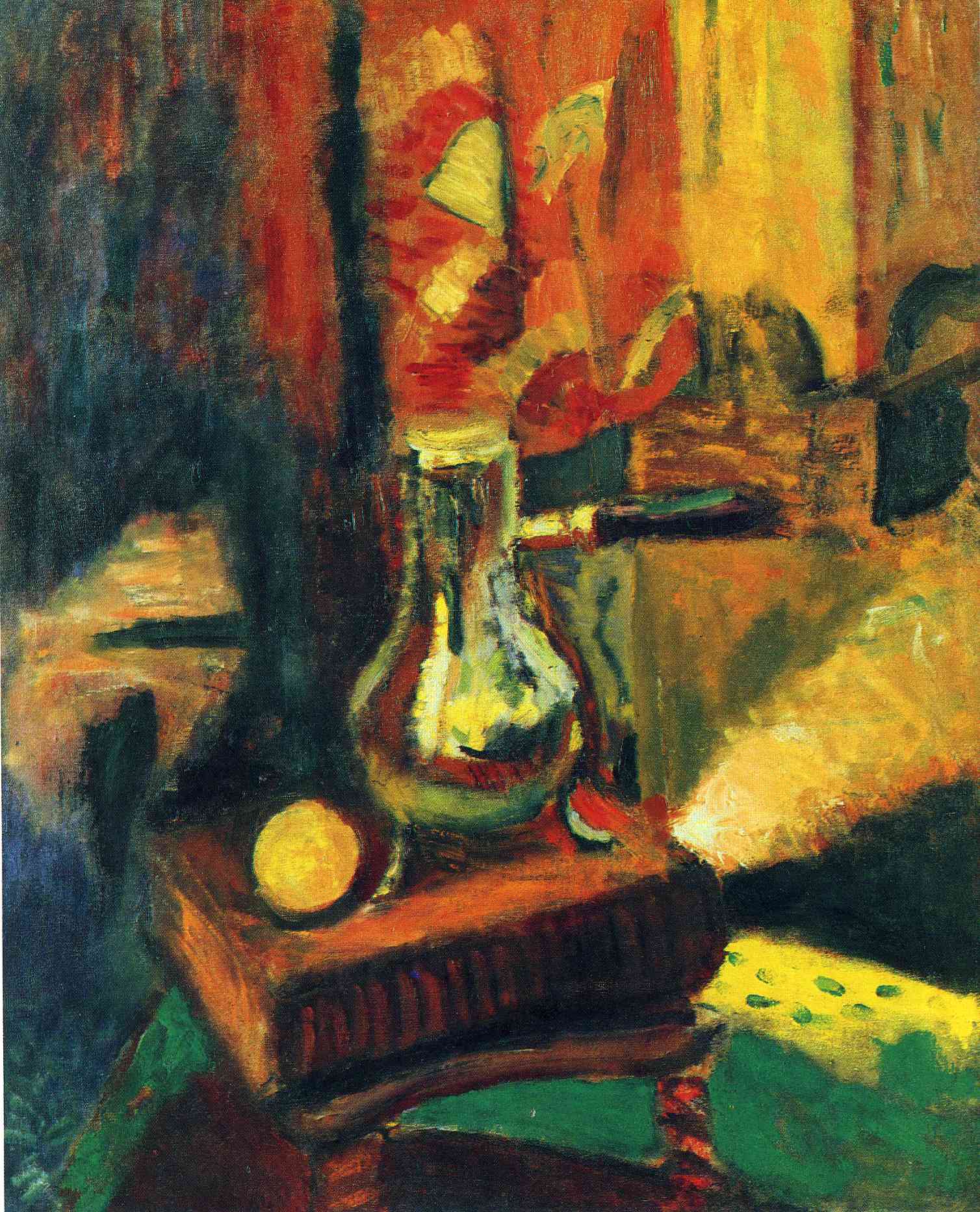 Still Life with Chocolate Pot (1900) Henri Matisse tablo - Dekolata