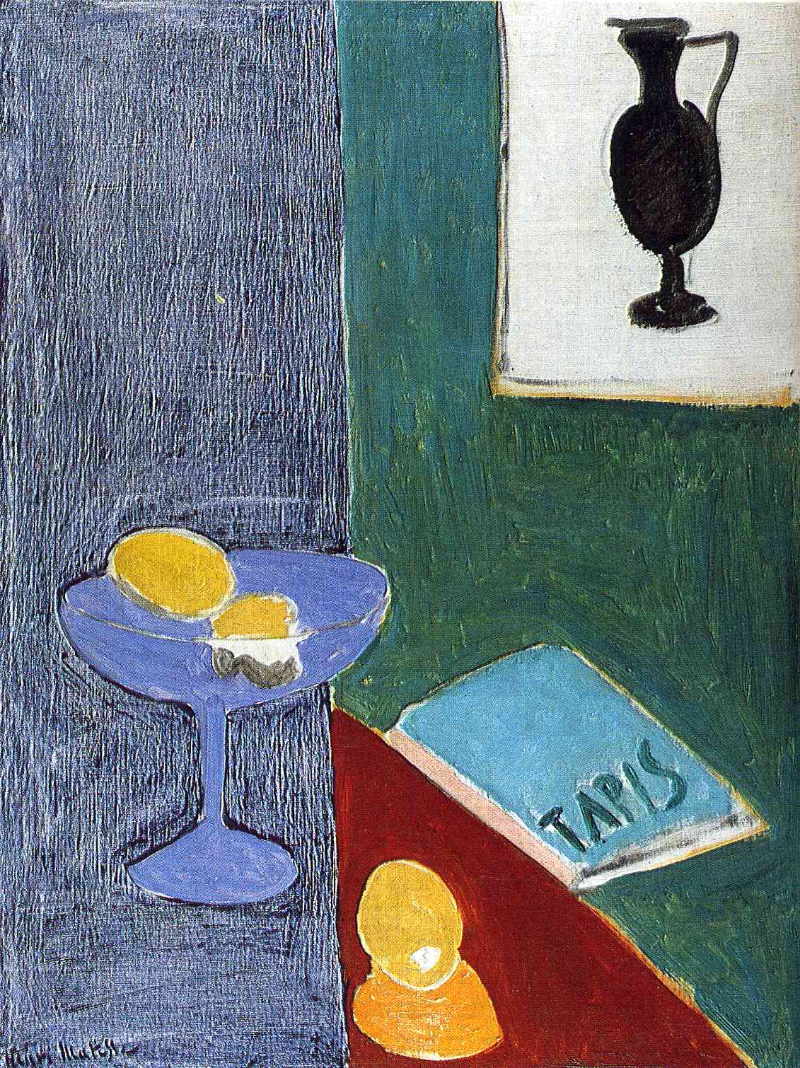Still Life with Lemons (1914) Henri Matisse tablo - Dekolata