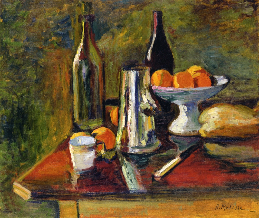 Still Life with Oranges (1898) Henri Matisse tablo - Dekolata