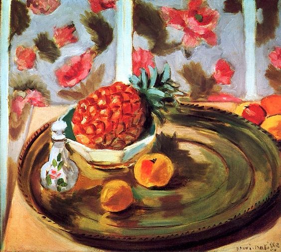 Still Life with Pineapple (1924) Henri Matisse tablo - Dekolata
