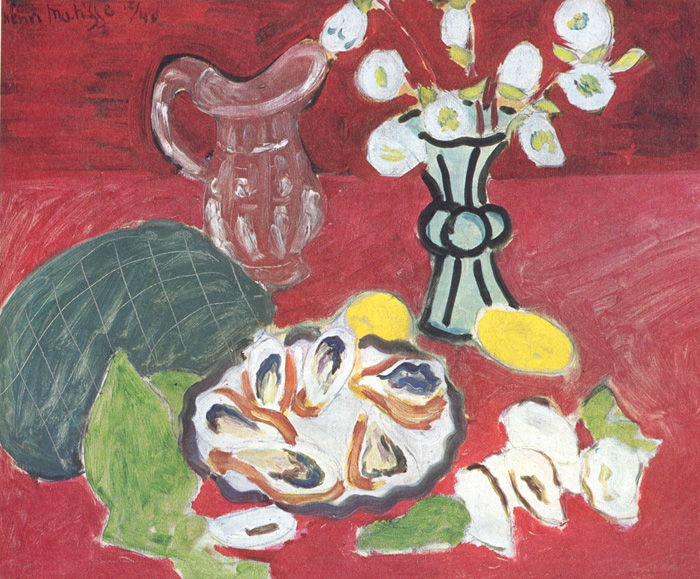 Still Life with Shellfish (1940) Henri Matisse tablo - Dekolata