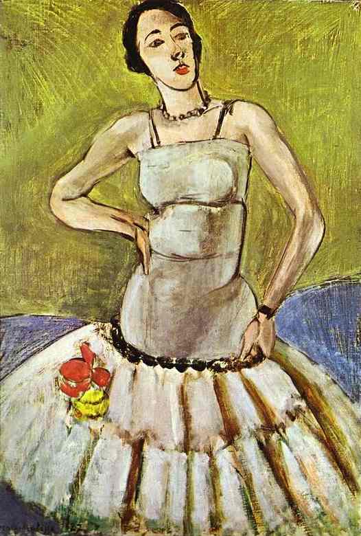 The Ballet Dancer, Harmony in Grey (1927) – Henri Matisse Tablo