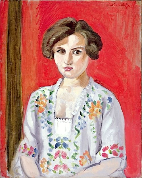 The Bulgarian Blouse (1920) Henri Matisse tablo - Dekolata