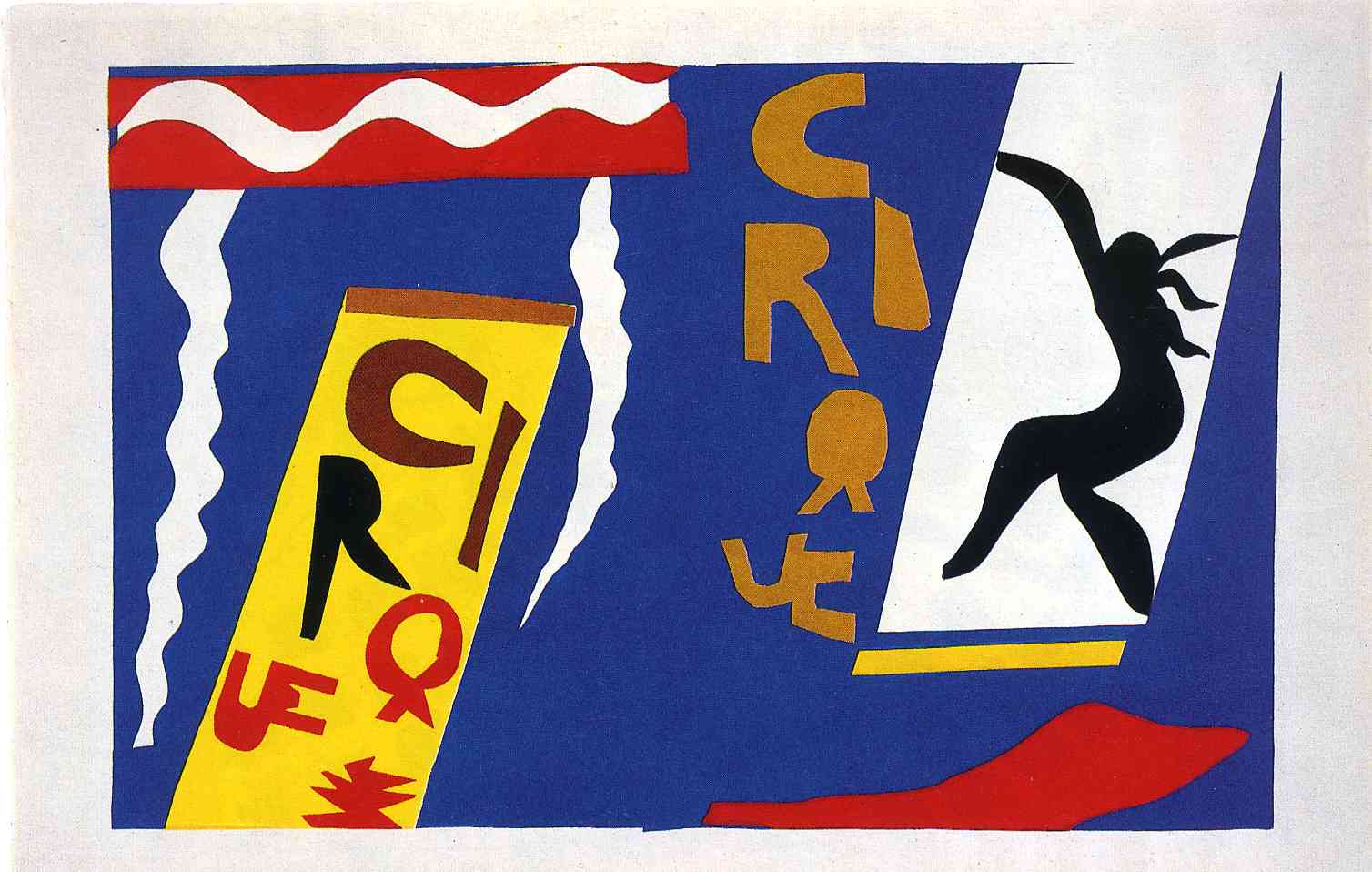 The Circus (1947) Henri Matisse tablo - Dekolata