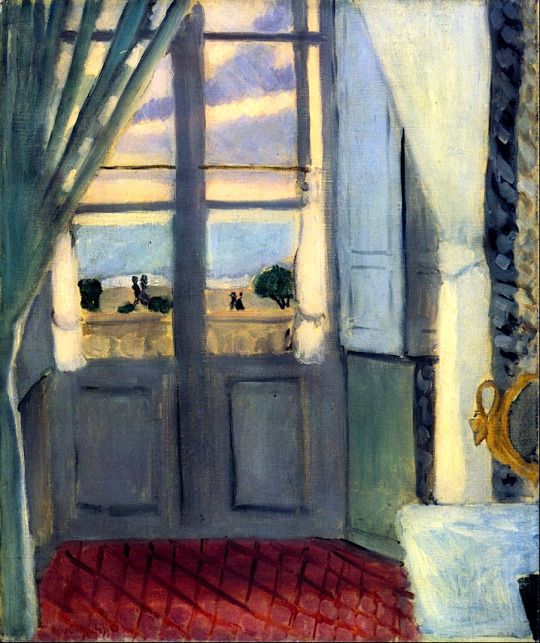 The Closed Window (1919) – Henri Matisse Tablo