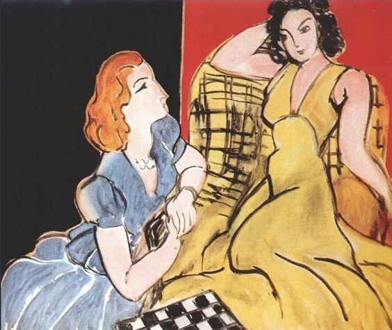 The Conversation (1941) Henri Matisse tablo - Dekolata