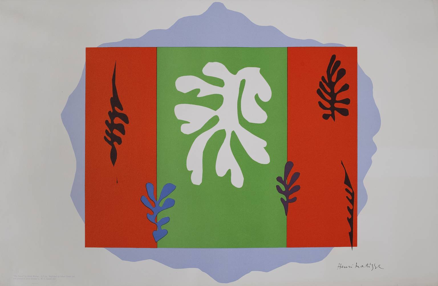 The Dancer (1949) Henri Matisse tablo - Dekolata