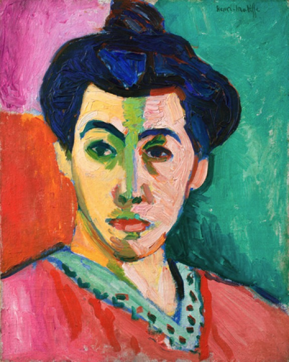 The Green Line (1905) Henri Matisse tablo - Dekolata