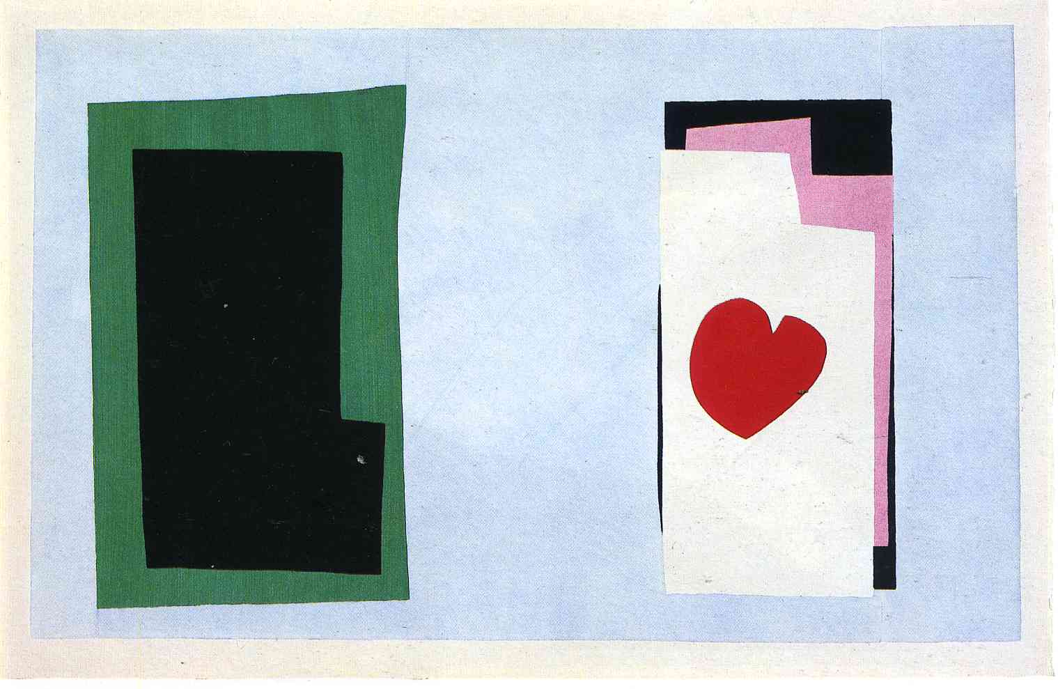 The Heart (1943) Henri Matisse tablo - Dekolata