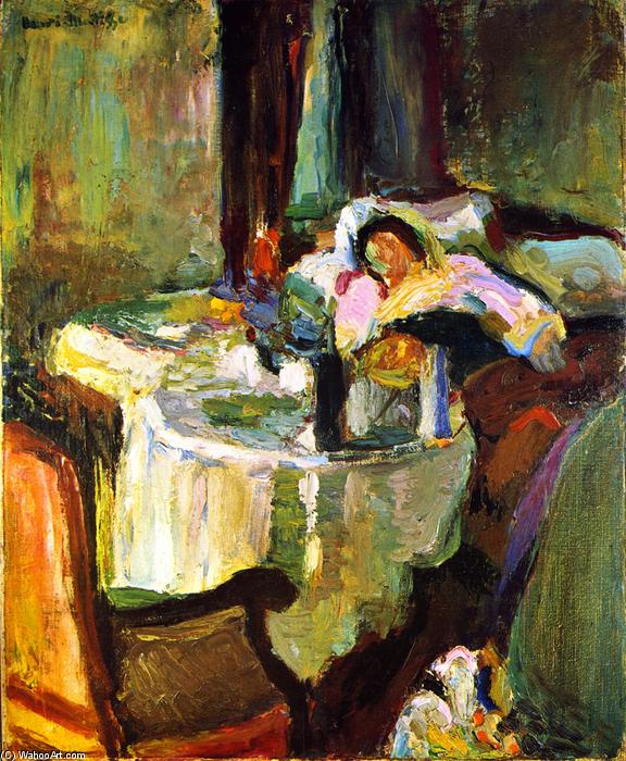 The Invalid (1899) Henri Matisse tablo - Dekolata