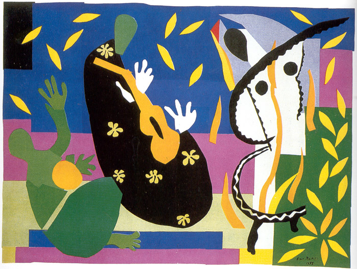 The King's Sadness (1952) Henri Matisse tablo - Dekolata