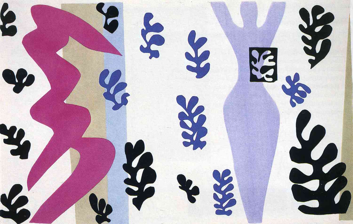 The Knife Thrower (1947) – Henri Matisse Tablo