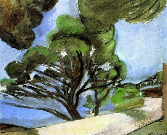 The Large Pine (1926) Henri Matisse tablo - Dekolata