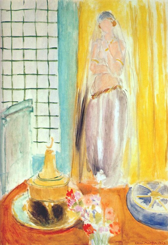 The Moorish Woman (1930) – Henri Matisse Tablo