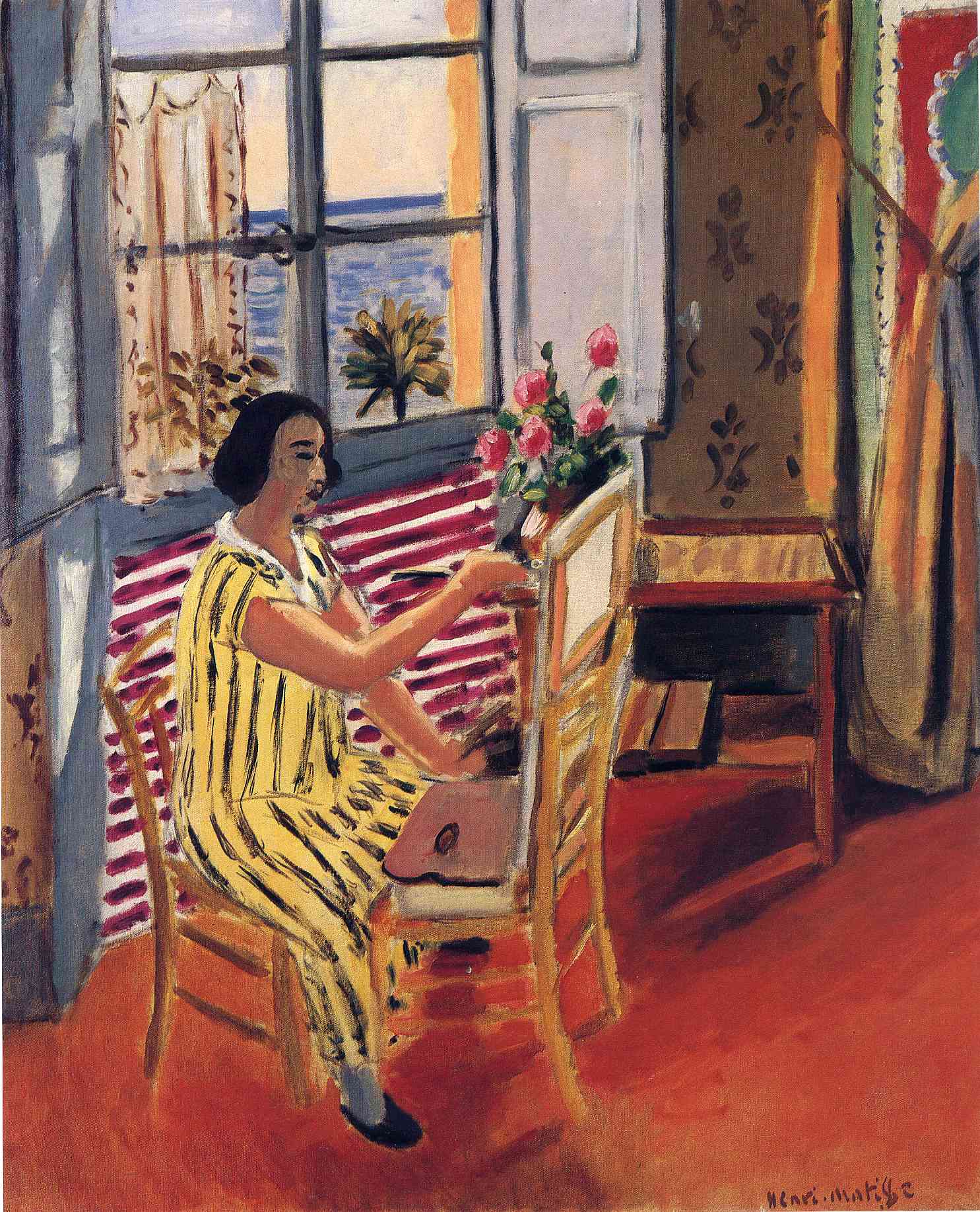 The Morning Session (1924) Henri Matisse tablo - Dekolata