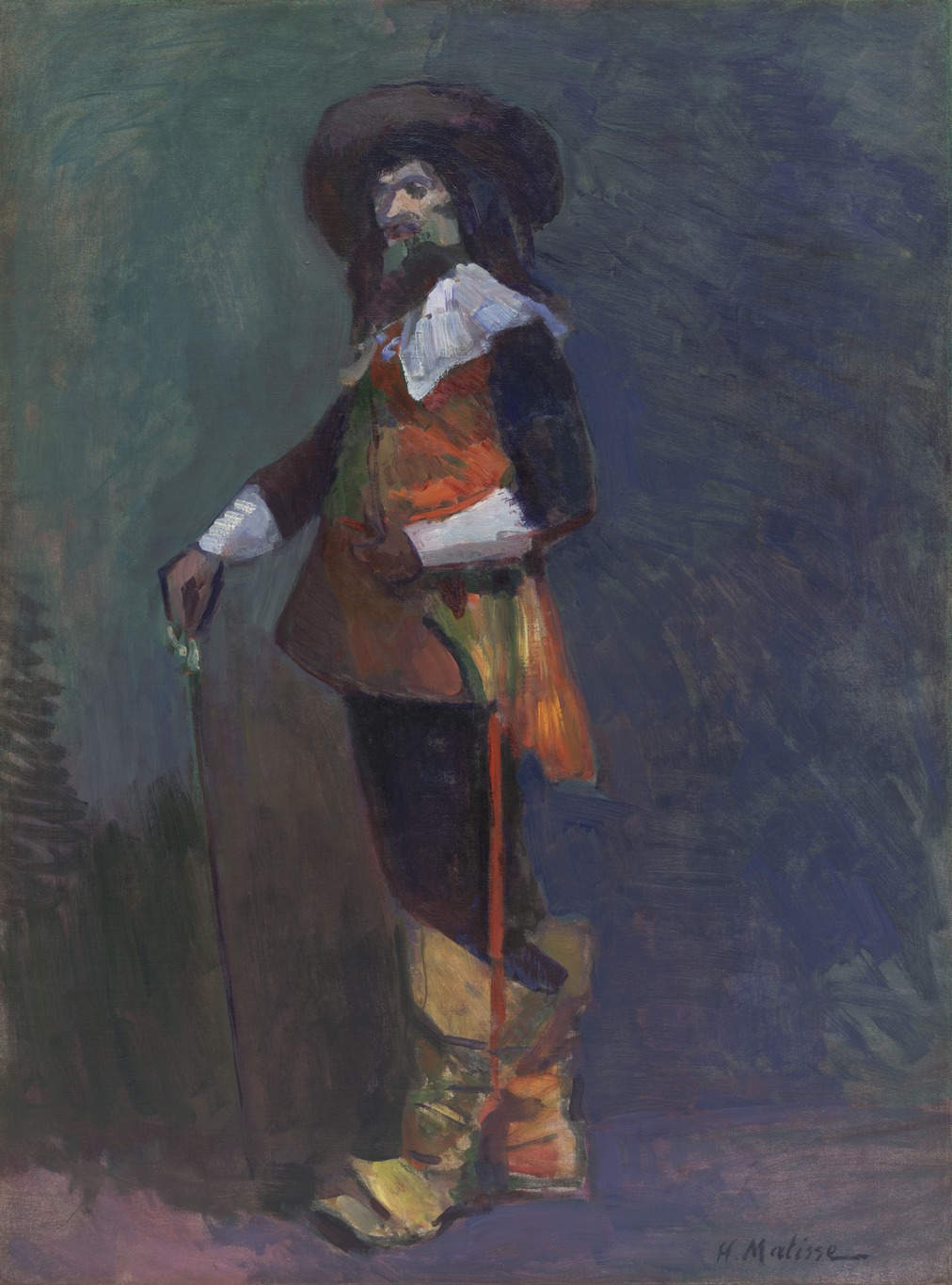 The Musketeer (1903) Henri Matisse tablo - Dekolata